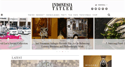 Desktop Screenshot of indonesiatatler.com